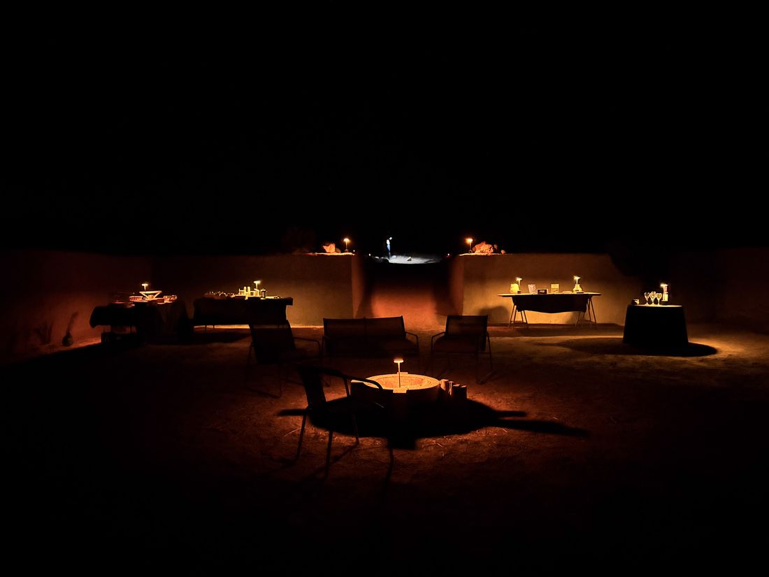 Mesa atacameña bajo las estrellas